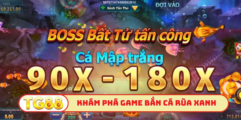 Khám phá chi tiết game bắn cá Rùa Xanh
